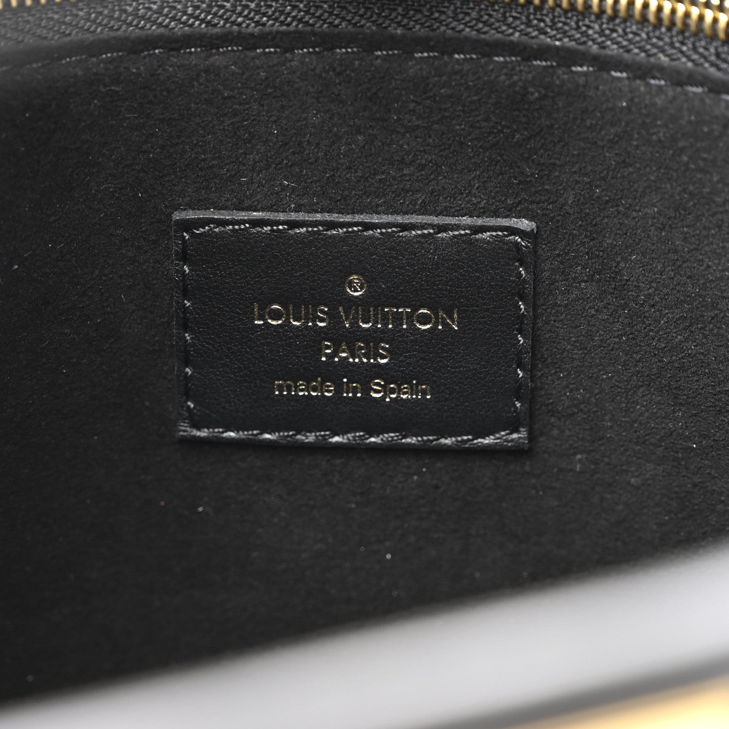 Louis Vuitton Calfskin Monogram On My Side PM Black 6 of 12