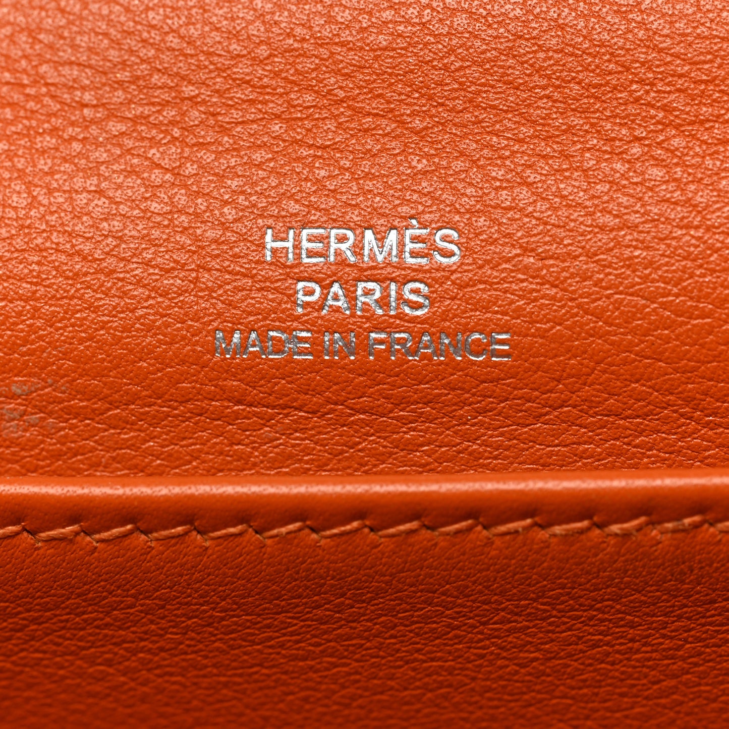 Swift Kelly Pochette Clutch Orange