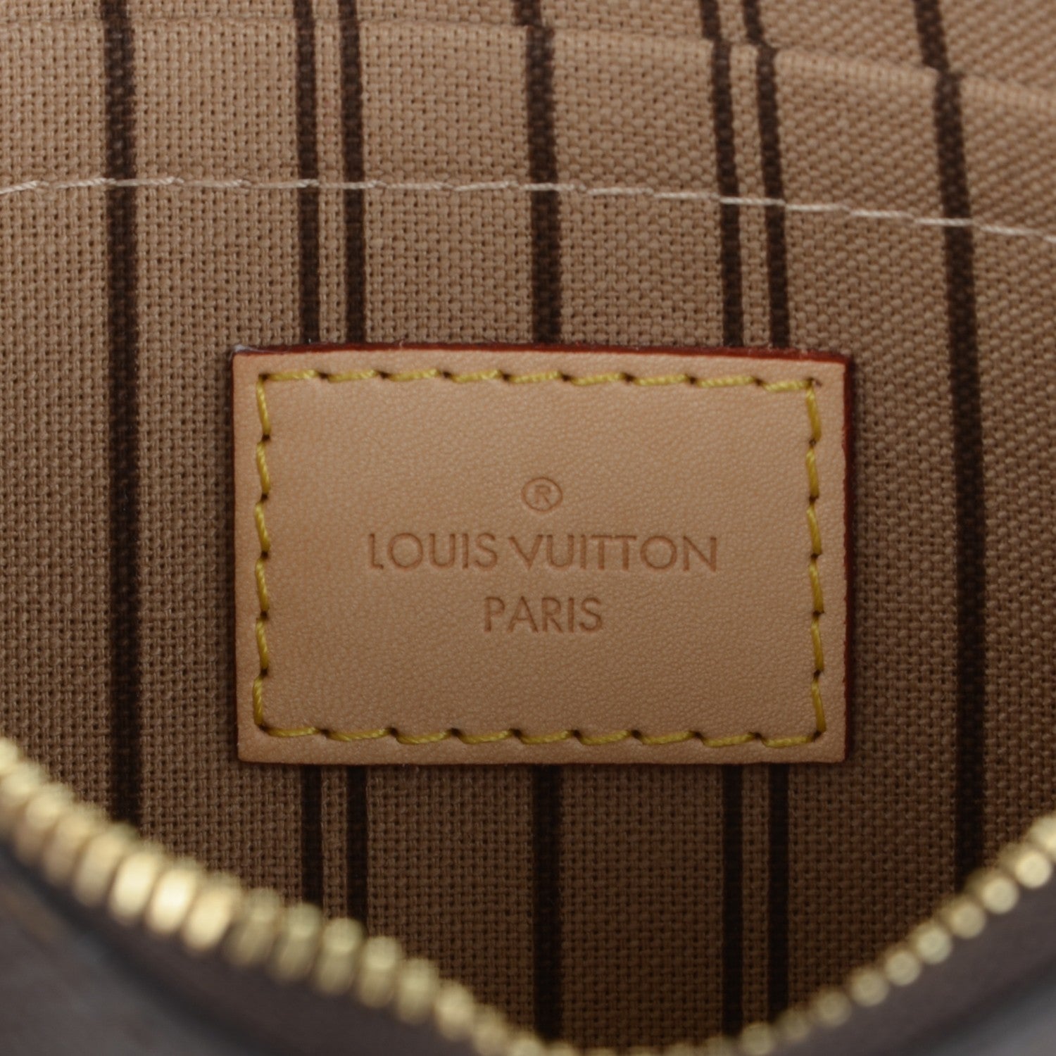 Louis Vuitton Monogram Neverfull MM GM Pochette 6 of 8