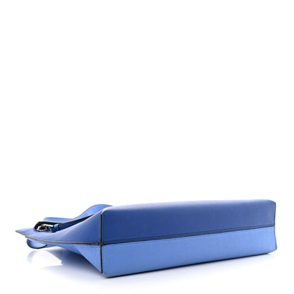 Loewe Calfskin T Pouch Bag Blue 4 of 13