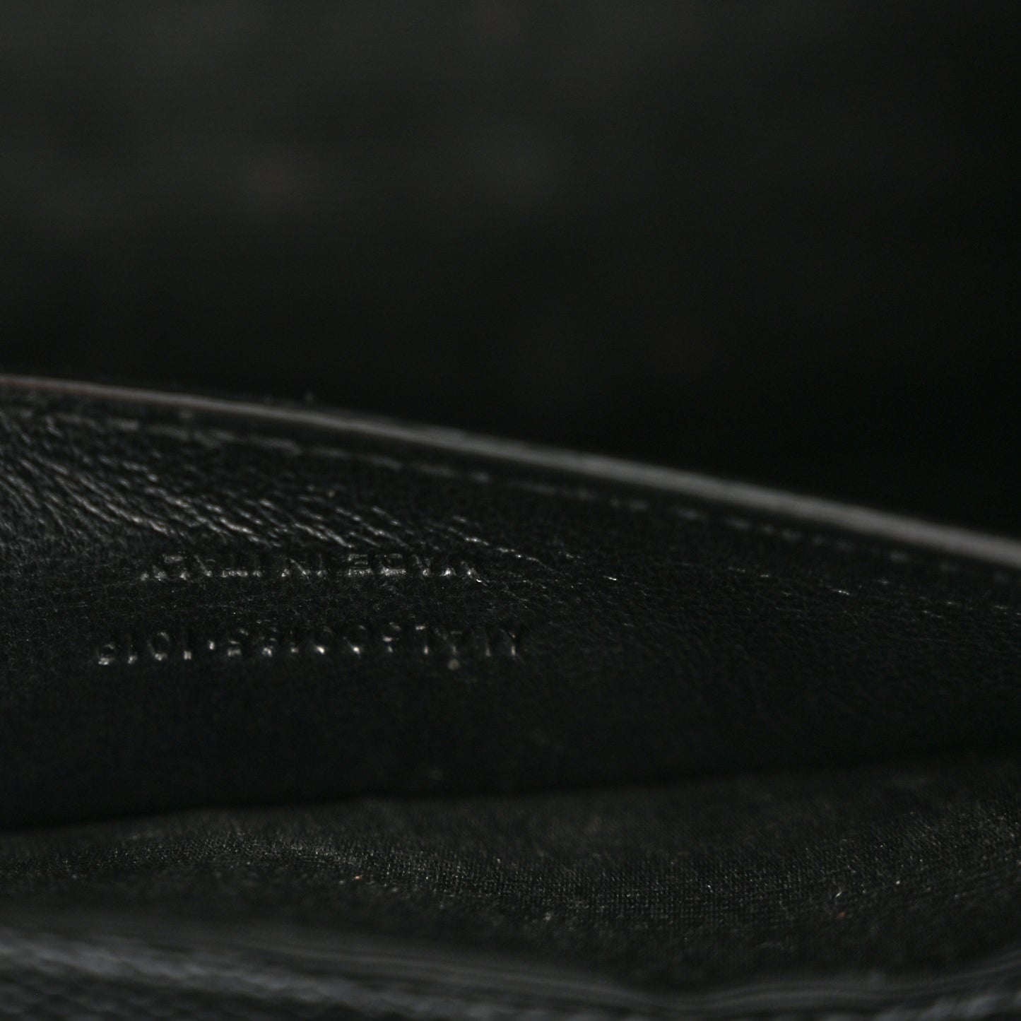 Grain De Poudre Textured Mixed Matelasse Triquilt Medium Monogram Monochrome Satchel Black