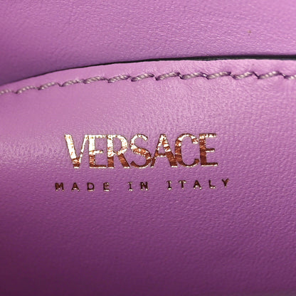 Versace Calfskin Small Medusa Top Handle Handbag Red 6 of 8