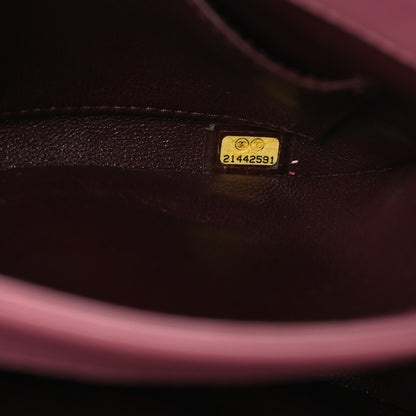 Chanel Lambskin Quilted Small Trendy CC Flap Dual Handle Bag Purple 8 of 10