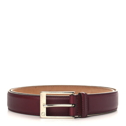 Gucci Selleria Calfskin Belt 95 38 Strong Red 1 of 9