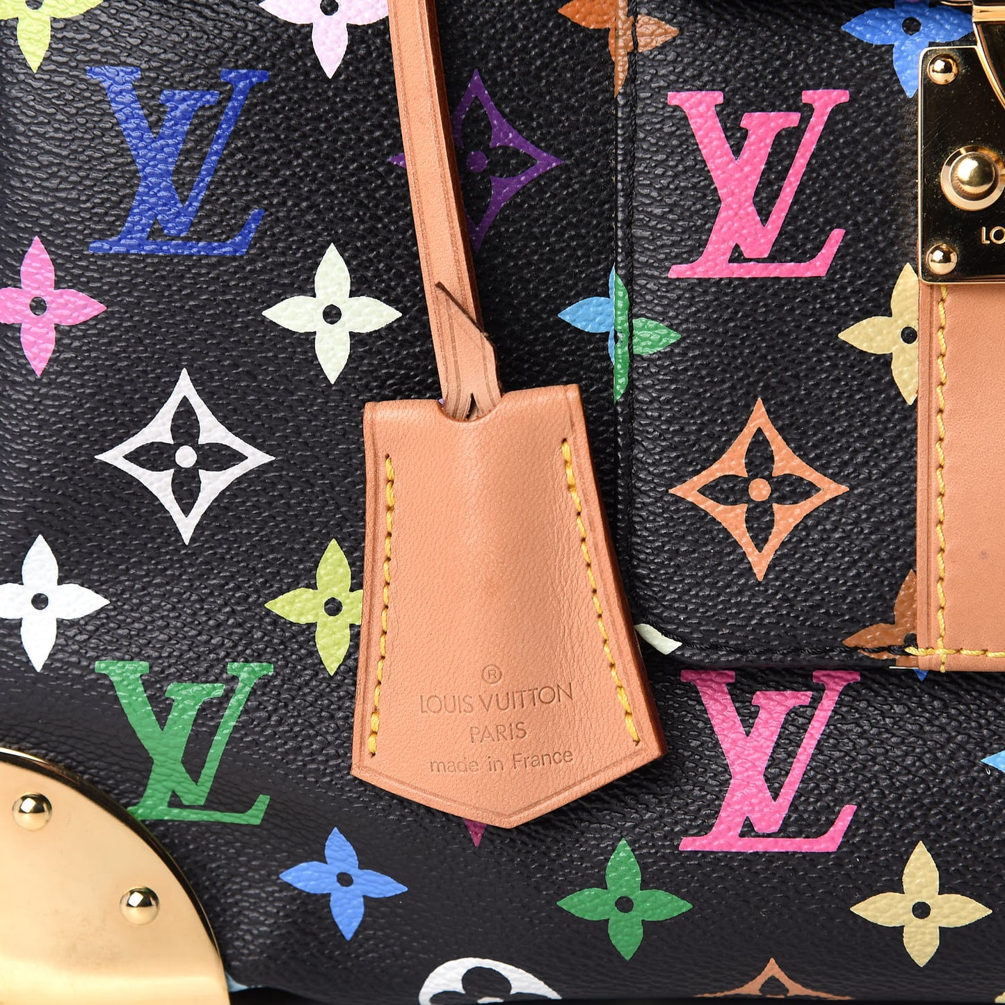Monogram Multicolor Speedy 30 Black
