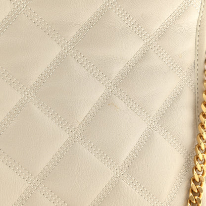 Saint Laurent Lambskin Quilted Mini Becky Chain Bag Crema Soft 12 of 12