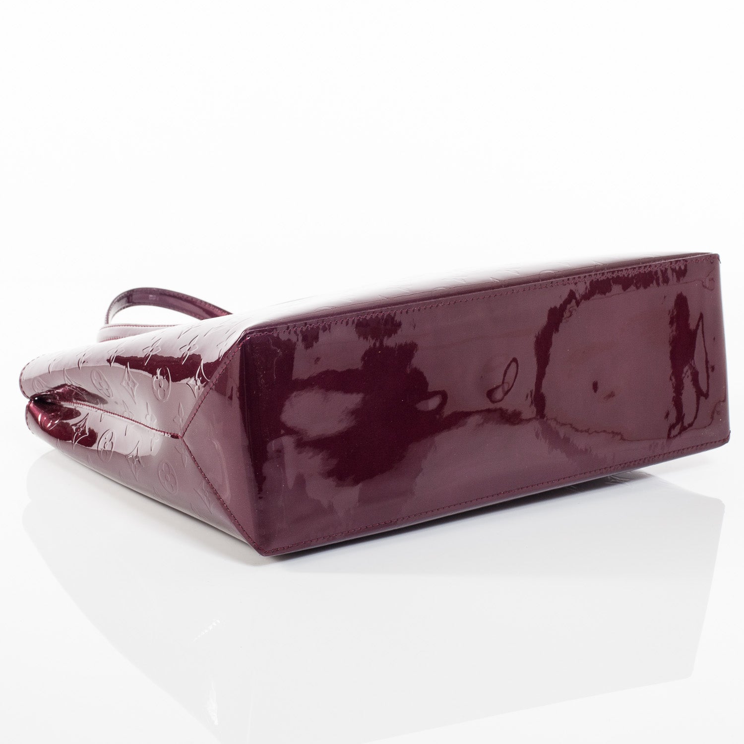Louis Vuitton Vernis Wilshire MM Rouge Fauviste 8 of 12
