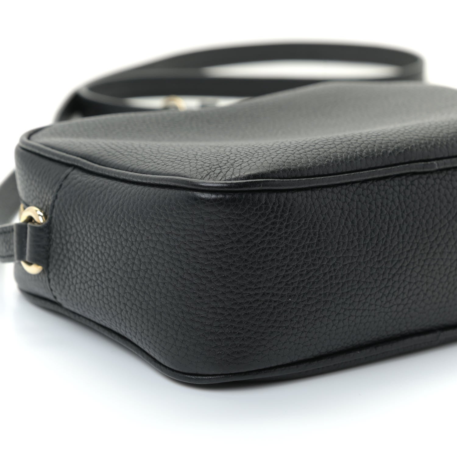 Gucci Pebbled Calfskin Small Soho Disco Bag Black 5 of 12