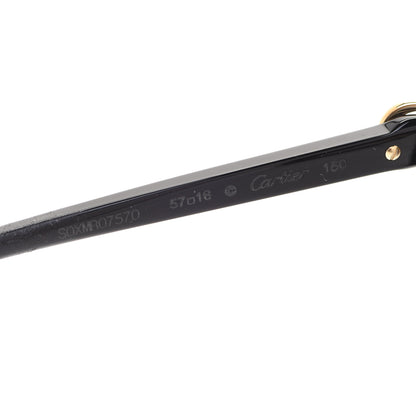 Cartier CT0186SA Sunglasses Black 6 of 8