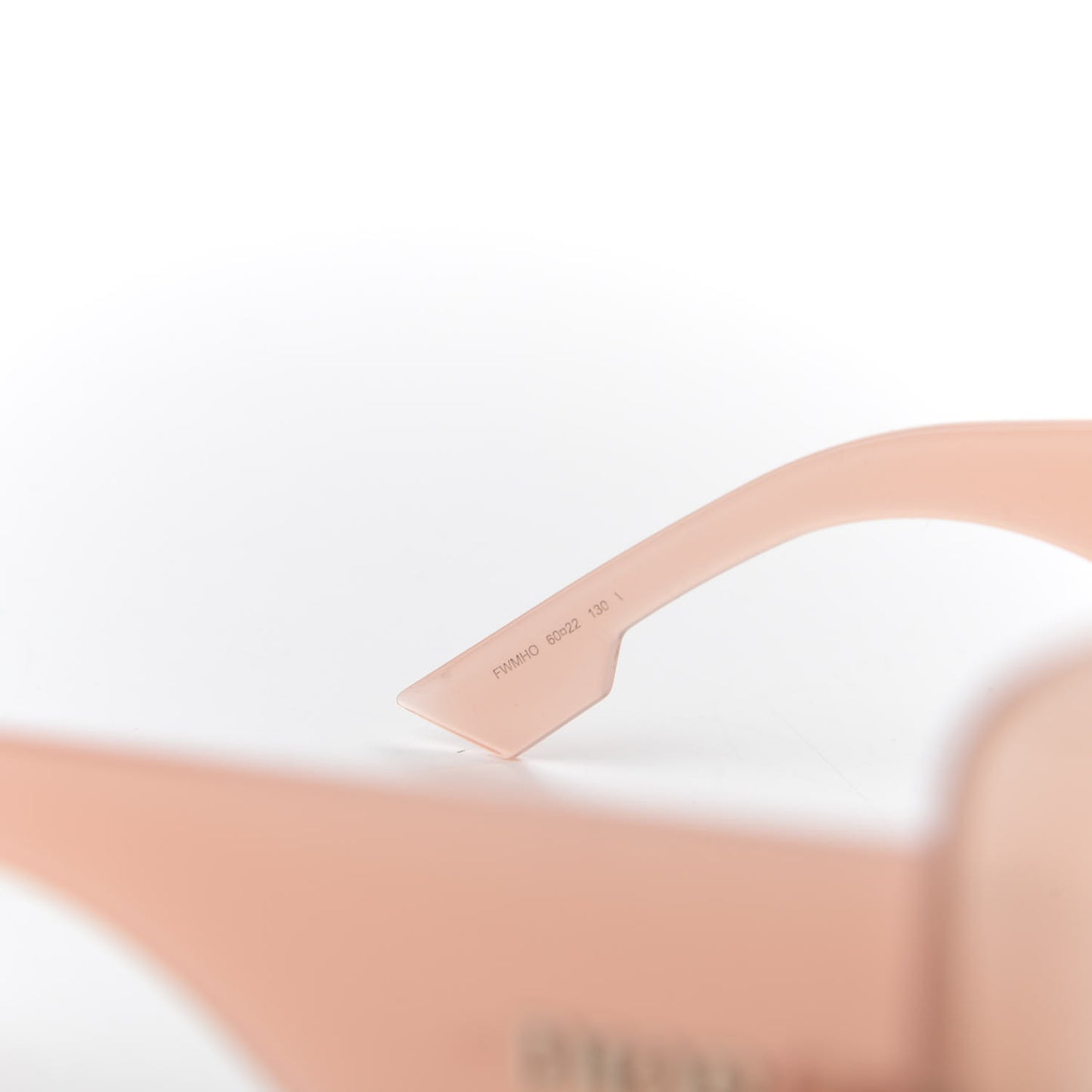 So Light Shield Sunglasses Ivory