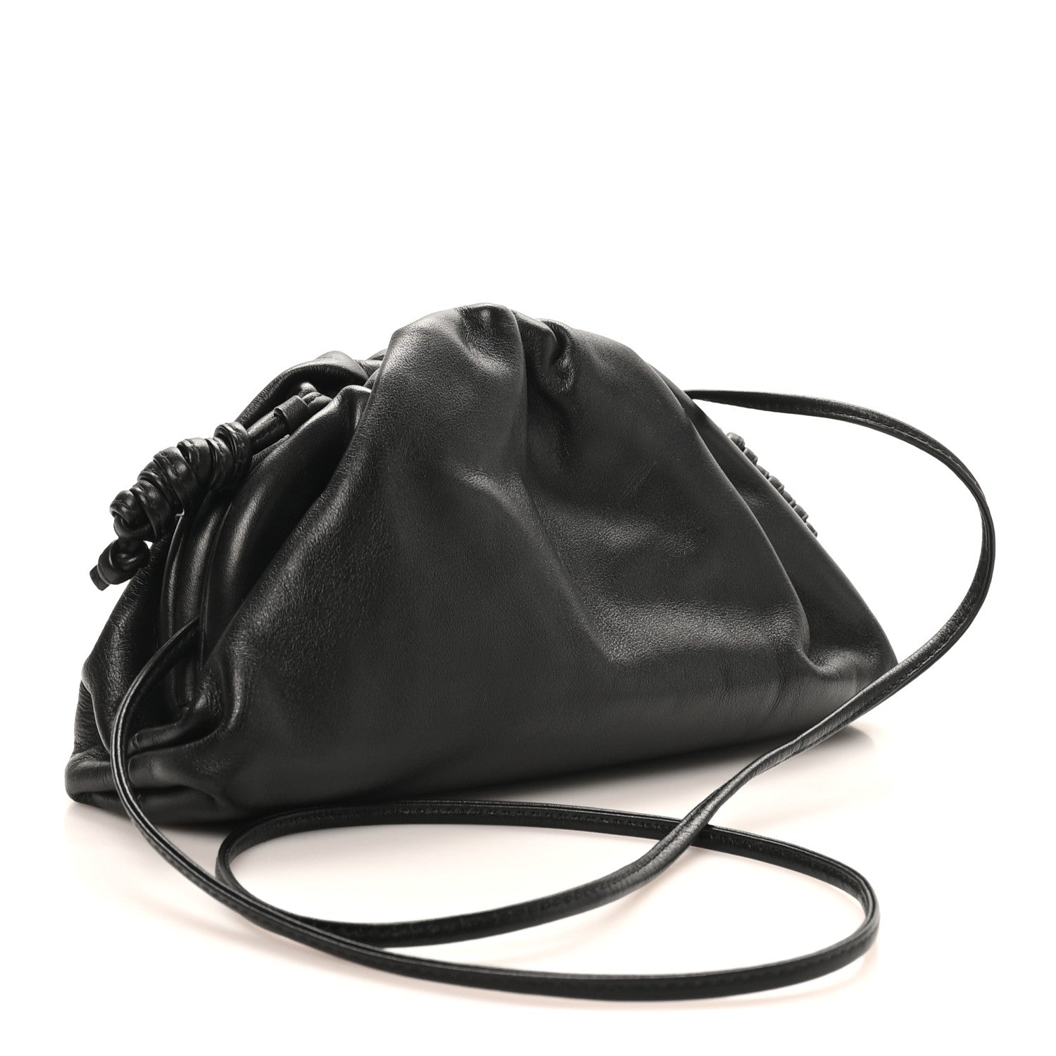 Bottega Veneta Butter Calfskin The Mini Pouch Black 1838884