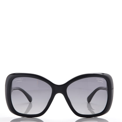 Chanel Pearl Polarized Sunglasses 5303-H Black 2 of 9