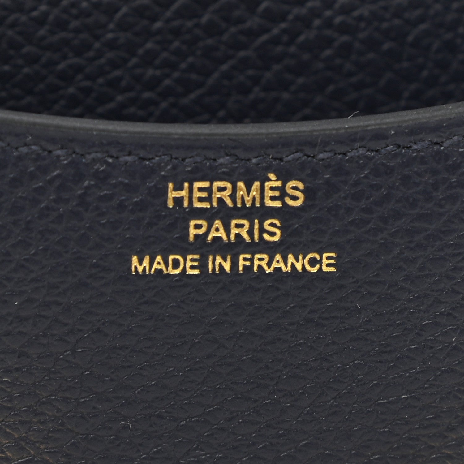Hermes Evercolor Constance Slim Wallet Bleu Nuit 7 of 9