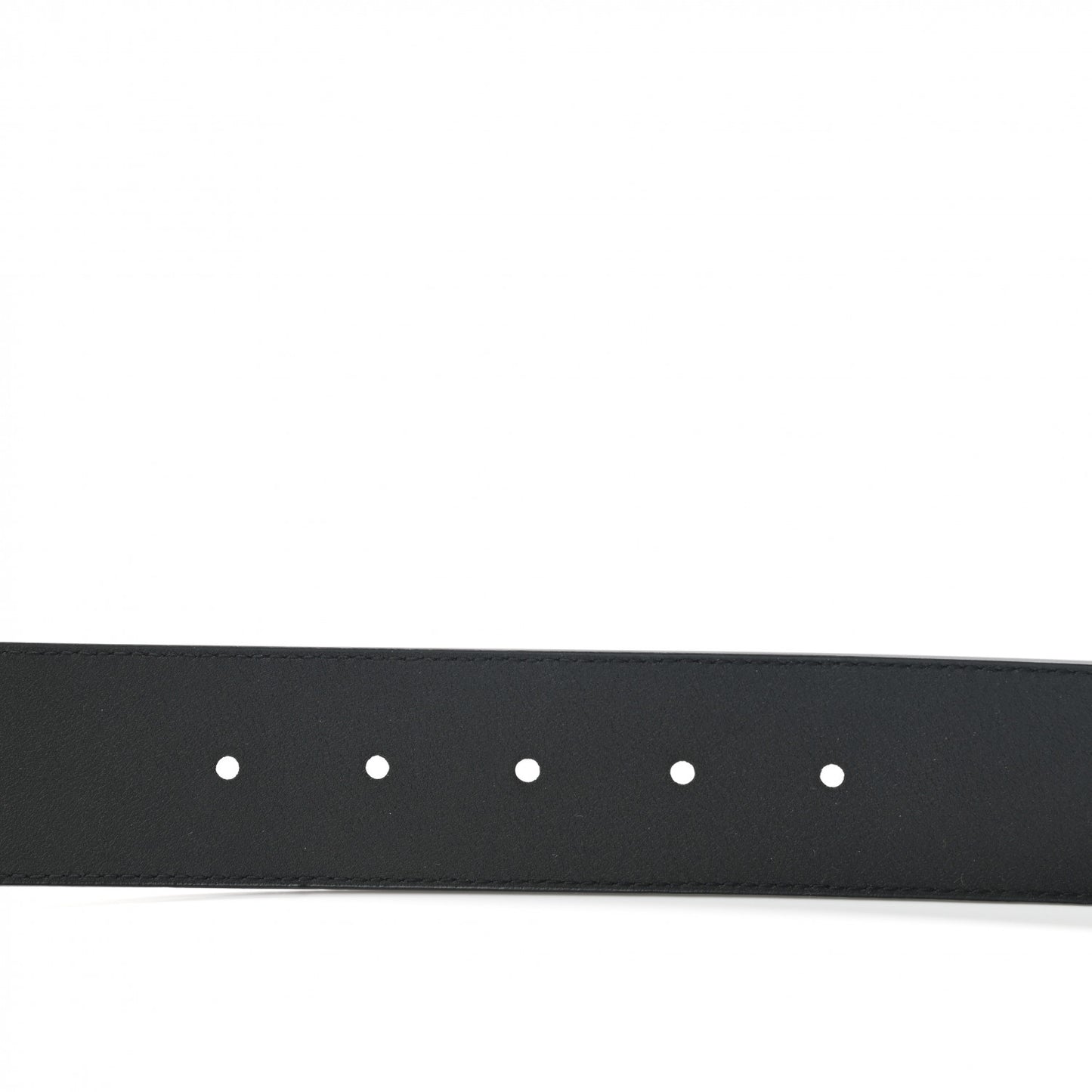 Textured Calfskin Double G 40mm Belt 90 36 Black