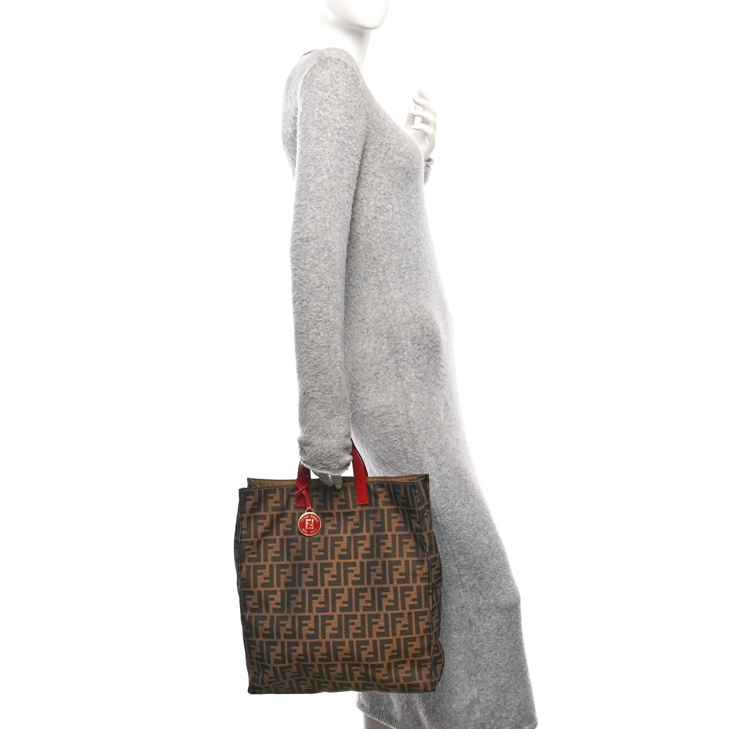 Fendi Zucca Special Shopping Tote  Tobacco Granada 2 of 12