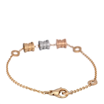 Bulgari 18K Yellow Rose White Gold B.Zero1 Bracelet 2 of 7