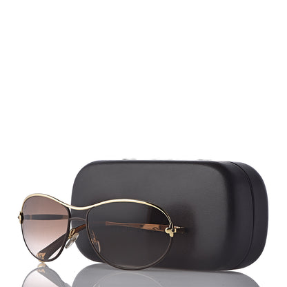 Louis Vuitton Mimosa Sunglasses Z0378U Gold 9 of 9