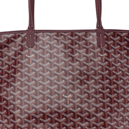 Goyard Goyardine Artois MM Burgundy 7 of 9