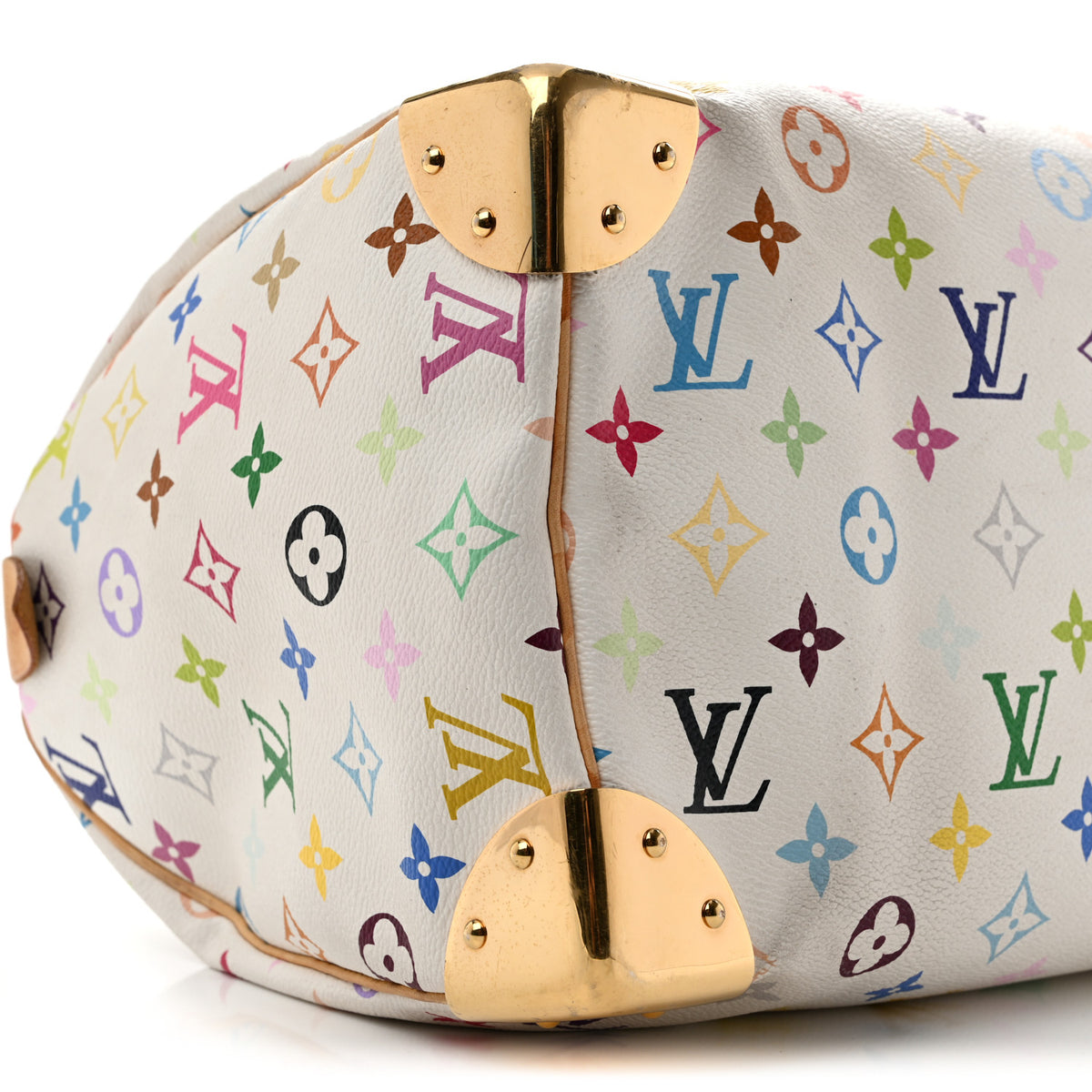 Monogram Multicolor Speedy 30 White