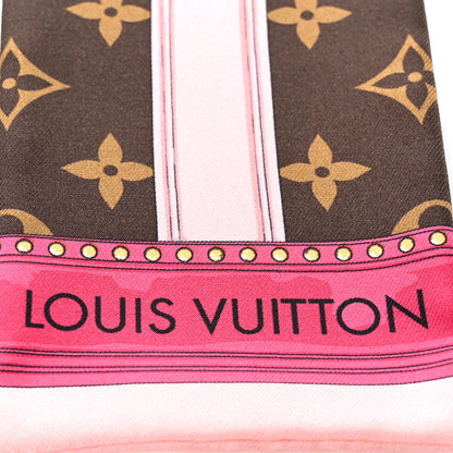 Louis Vuitton Silk Monogram Summer Trunks Bandeau Brown 2 of 7