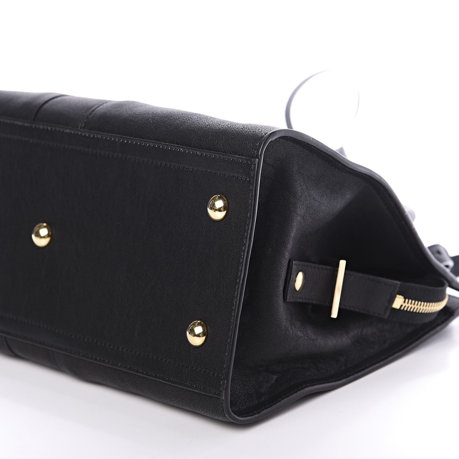 Saint Laurent Sheepskin Small Cabas ChYc Black 7 of 10