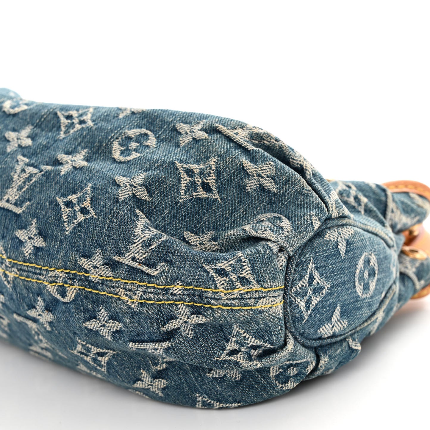 Monogram Denim Pleaty Blue