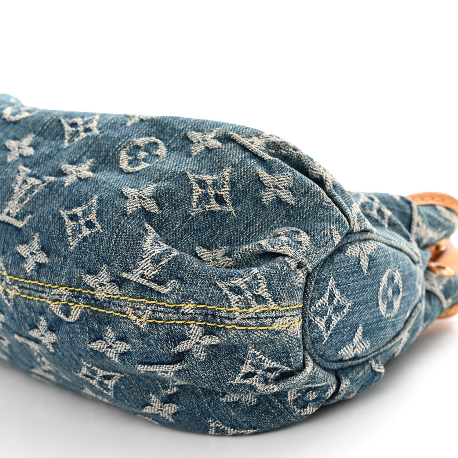Louis Vuitton Monogram Denim Pleaty Blue 9 of 9
