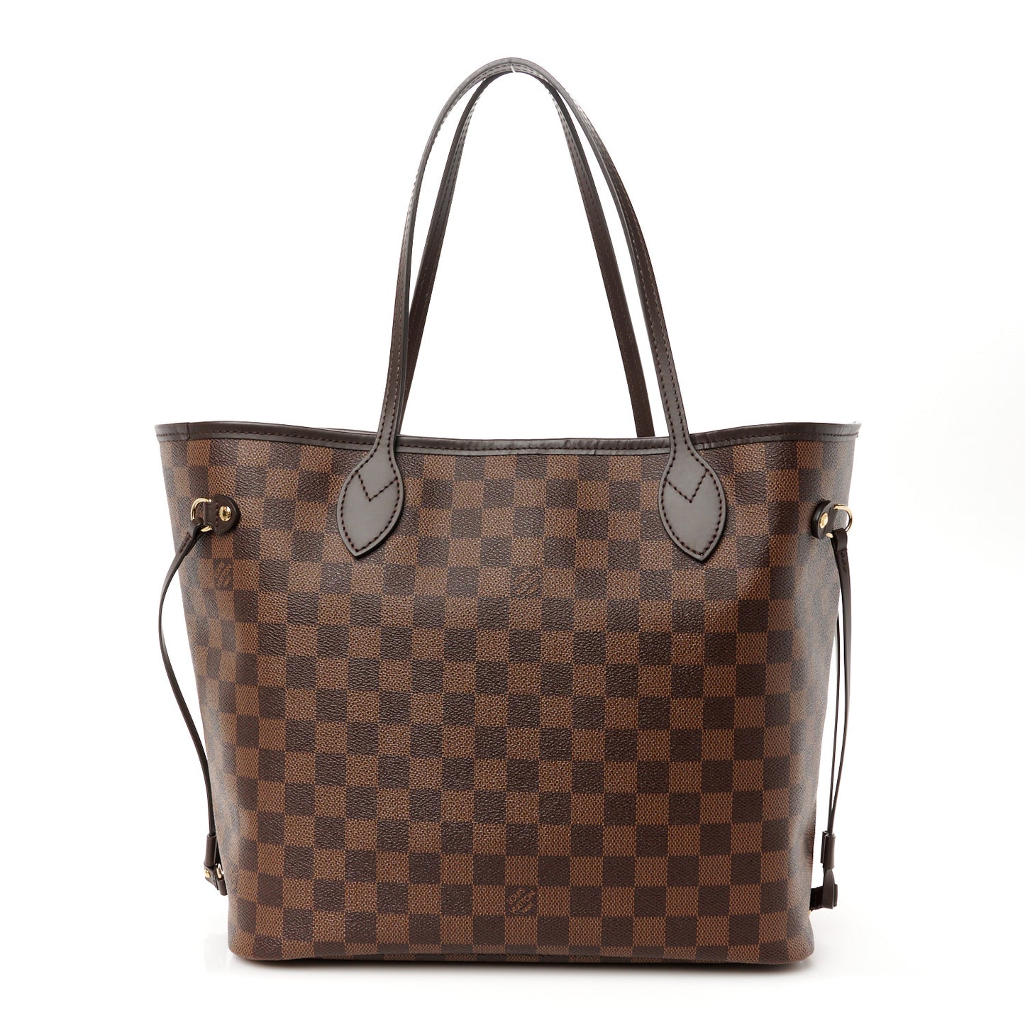 Damier Ebene Neo Neverfull MM Rose Ballerine