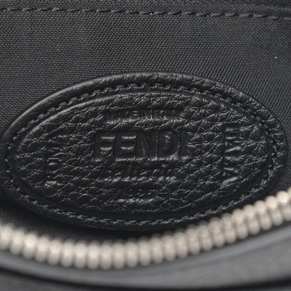 Fendi Cuoio Romano Selleria Fendi Stamp Patch Messenger Black Grigio 6 of 9