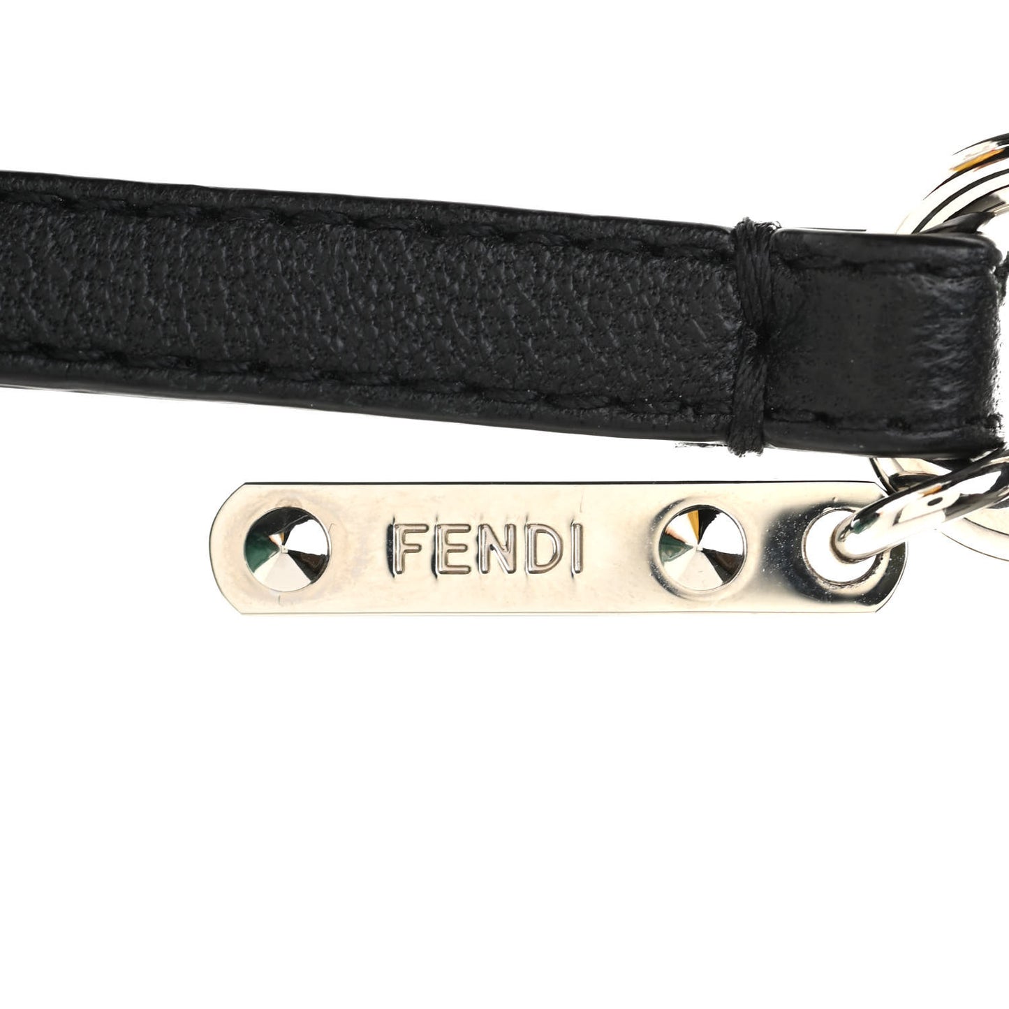 Goat Mink Fox Fur Mum Wonders Bag Charm Jade Bordeaux