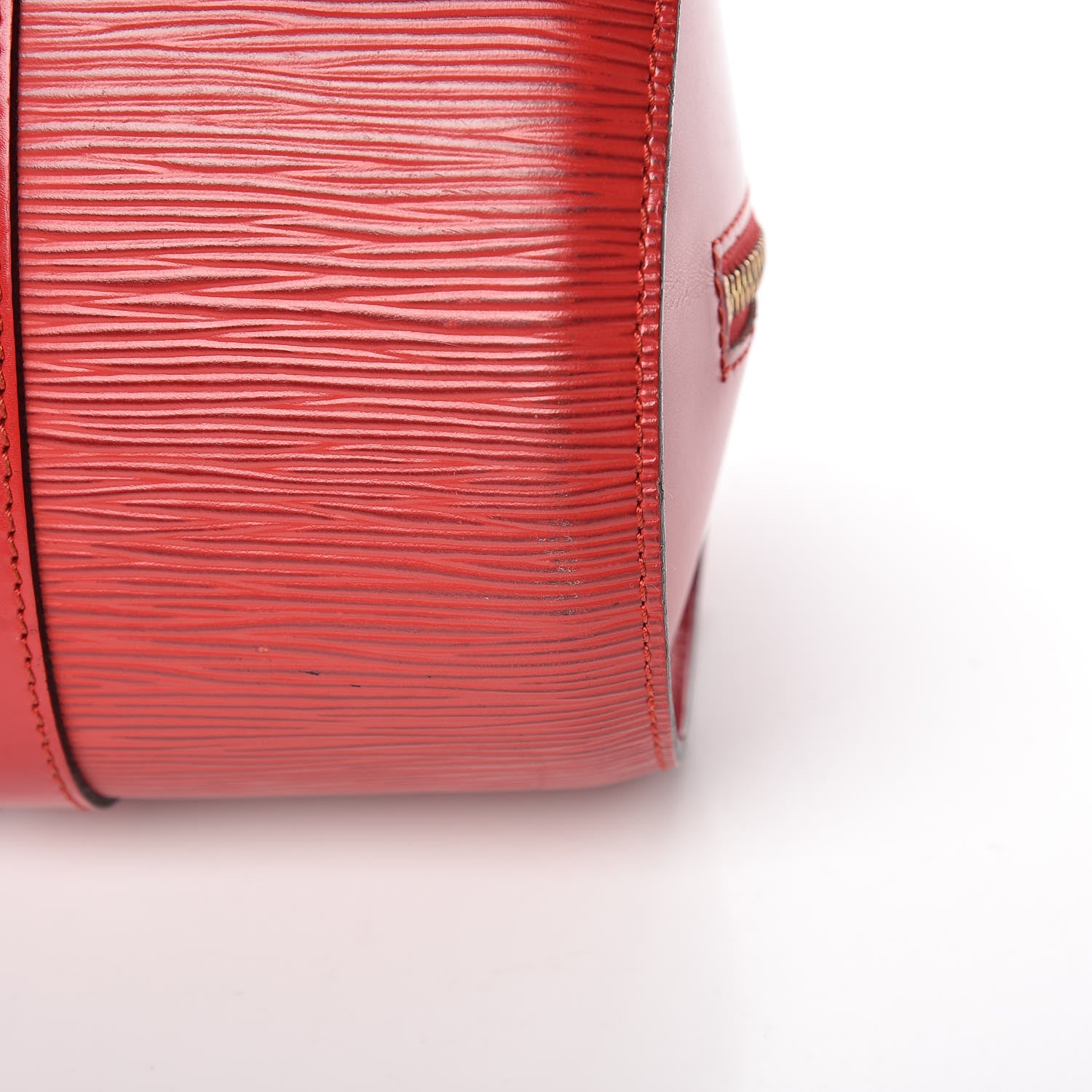 Louis Vuitton Epi Soufflot Castillan Red 10 of 17