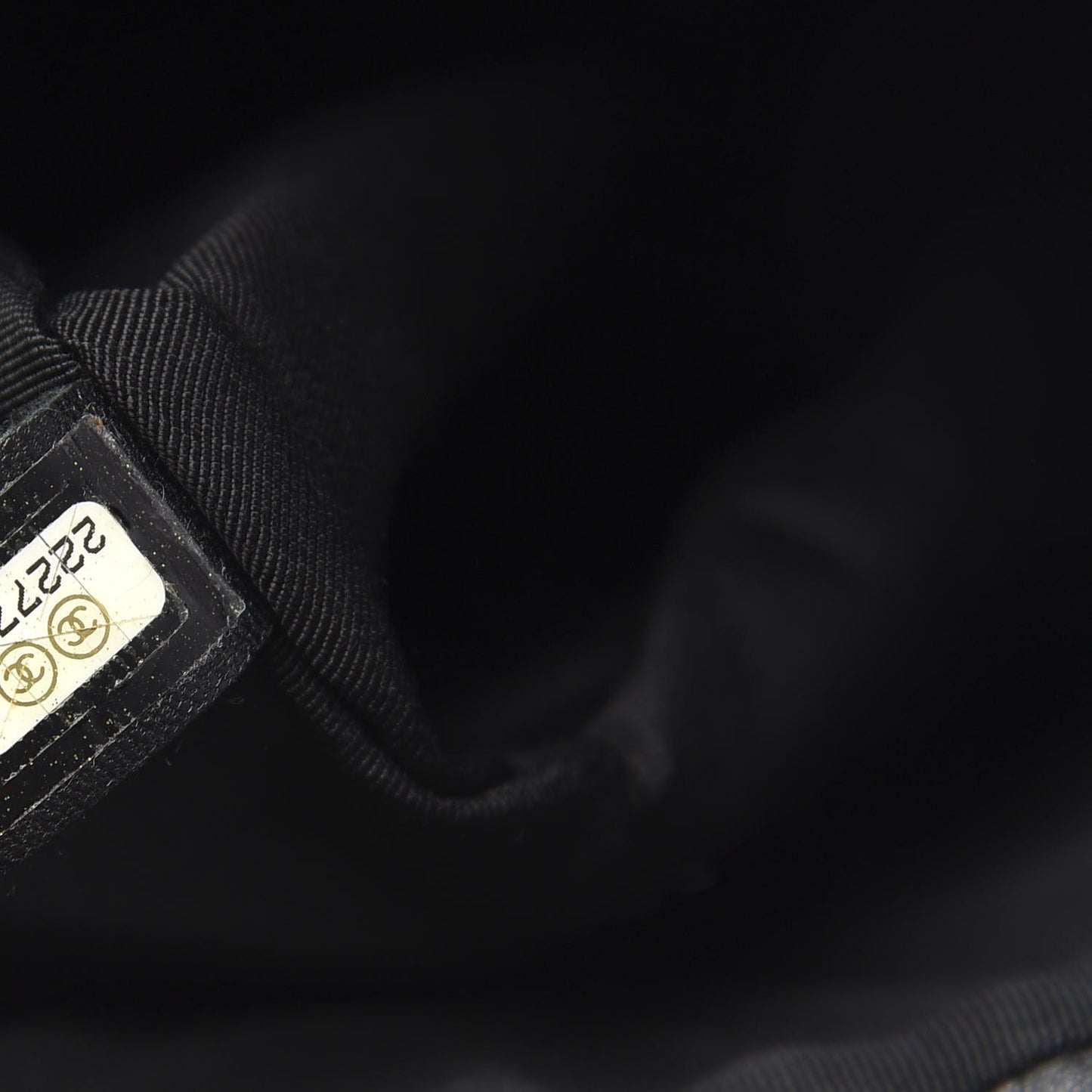 Lambskin Chevron Quilted Small Urban Spirit Backpack Black