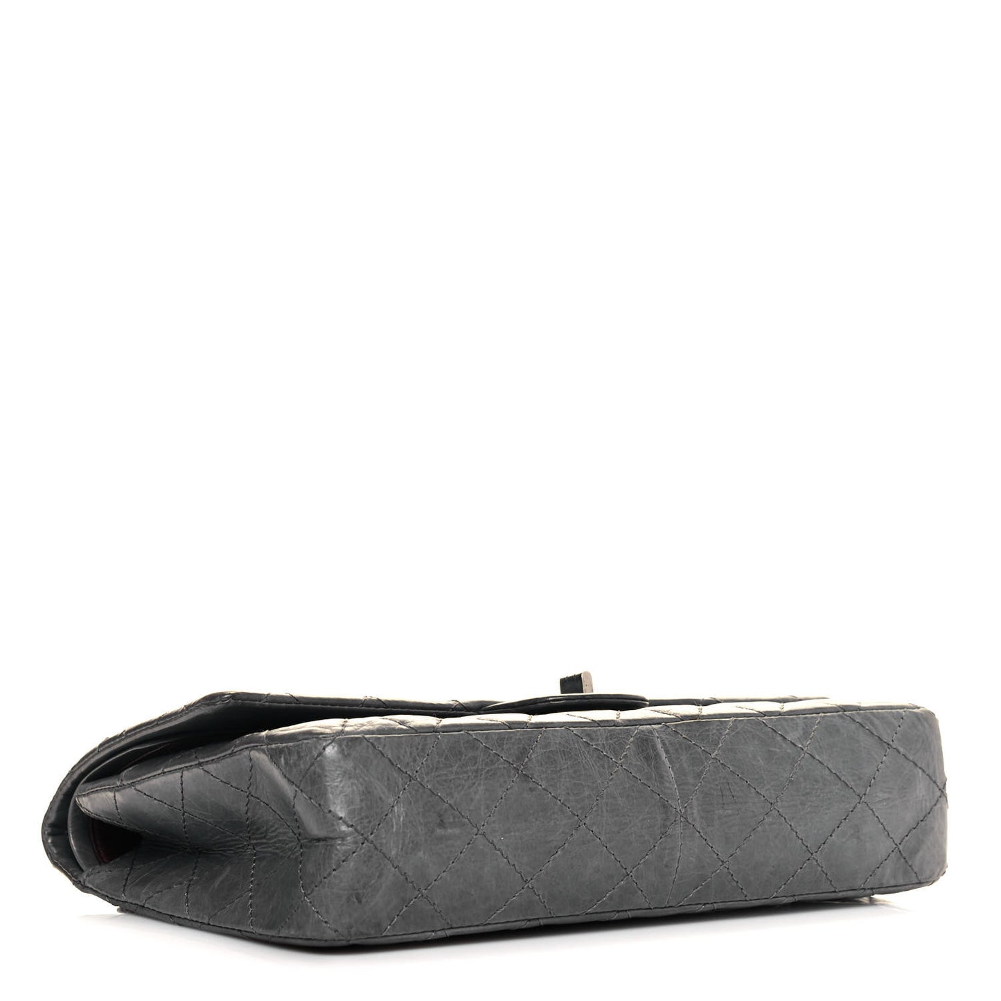 Aged Calfskin Quilted 50th Anniversary 2.55 Reissue Flap 226 Grey