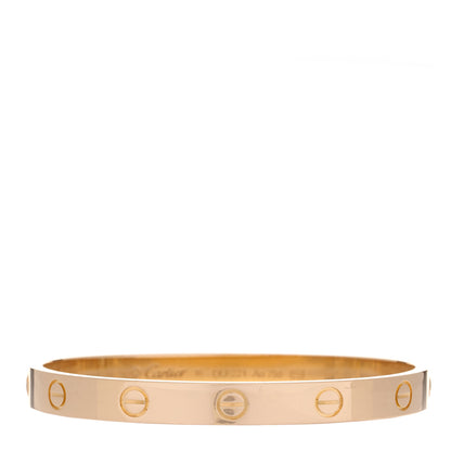 Cartier 18K Yellow Gold Love Bracelet 16 1 of 9