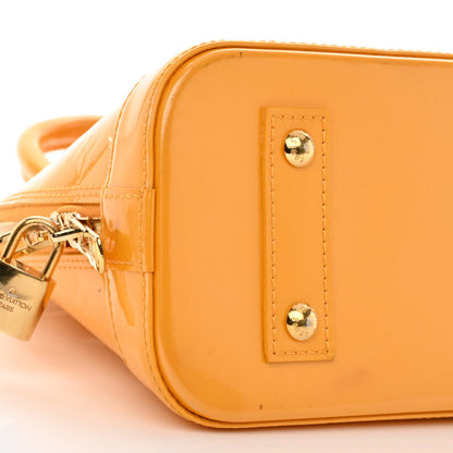 Louis Vuitton Vernis Alma BB Jaune Passion 8 of 20
