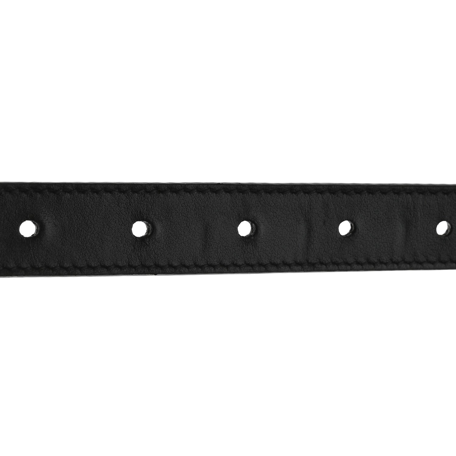 Gucci GG Supreme Monogram Plutone Calfskin Double G Reversible 30mm Belt 85 34 Beige Ebony Black 4 of 7