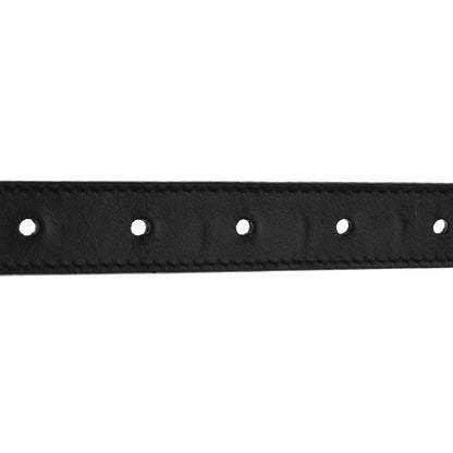 Gucci GG Supreme Monogram Plutone Calfskin Double G Reversible 30mm Belt 85 34 Beige Ebony Black 4 of 7