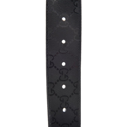 Gucci Imprime Monogram Interlocking G Belt 100 40 Black 5 of 7