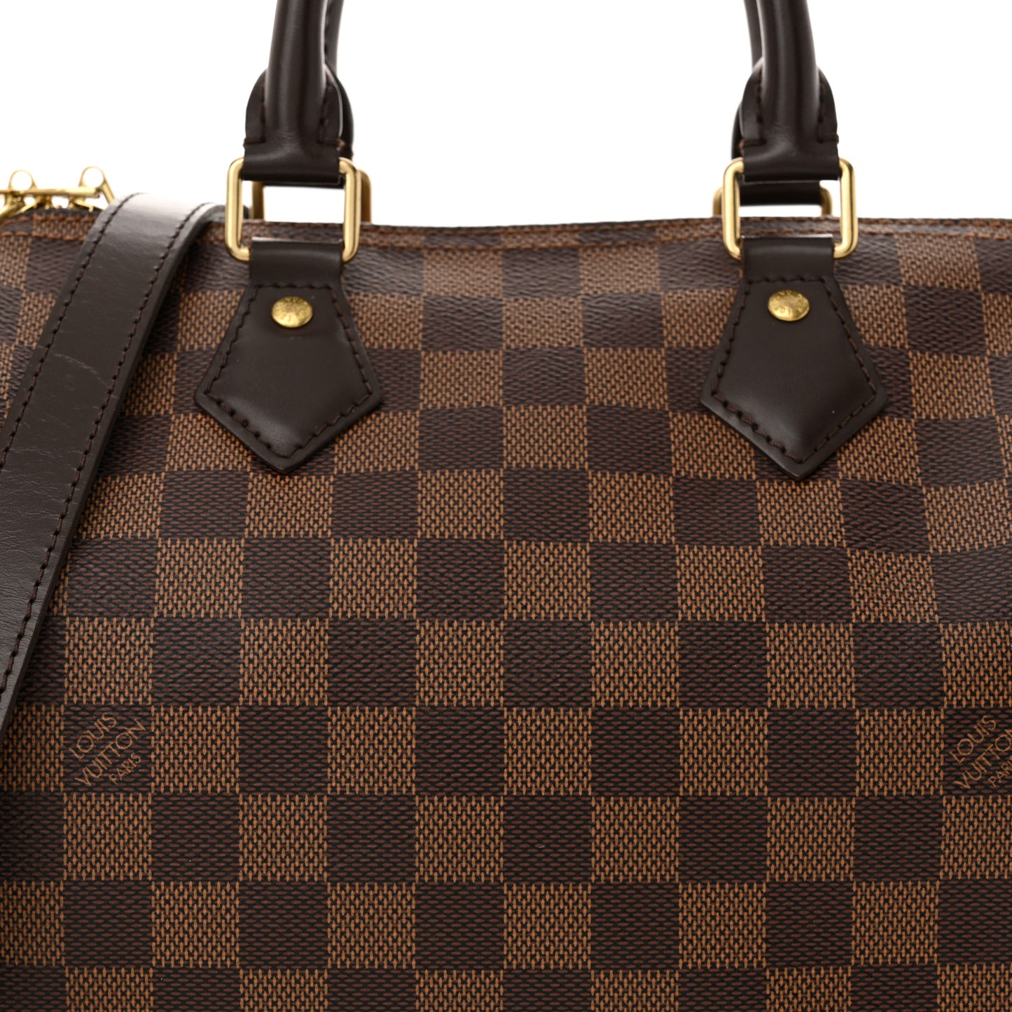 Damier Ebene Speedy Bandouliere 25