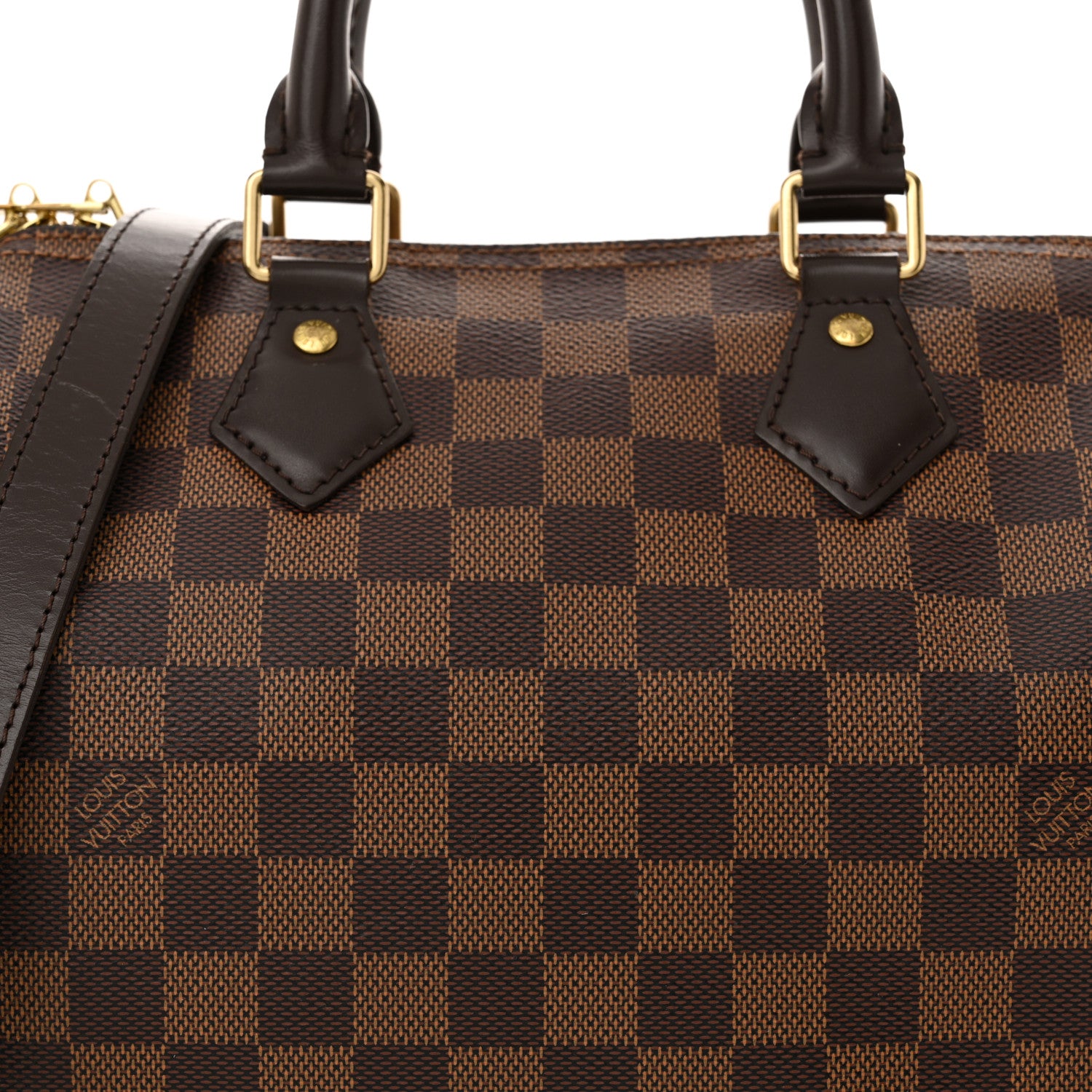 Louis Vuitton Damier Ebene Speedy Bandouliere 25 8 of 13