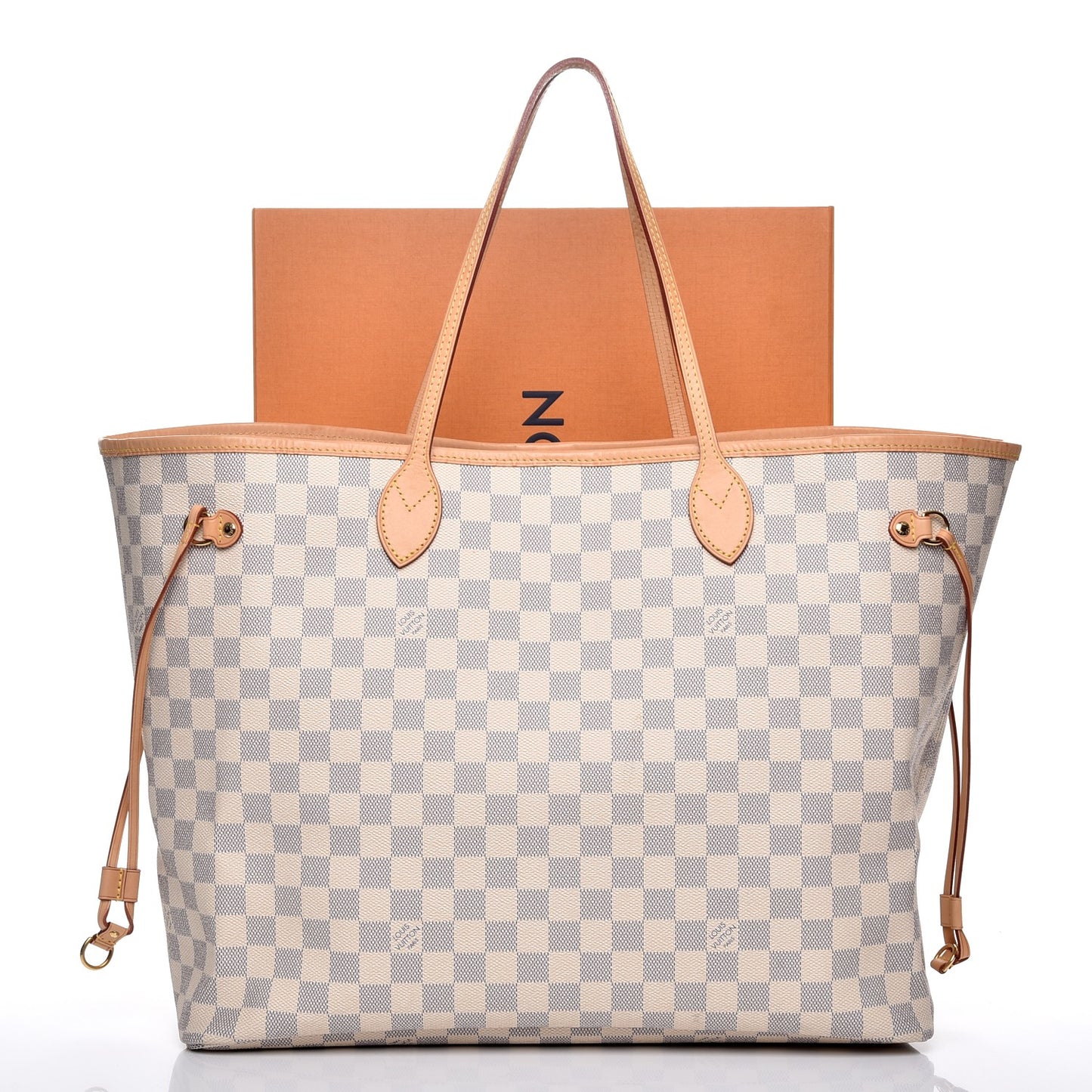 Damier Azur Neo Neverfull GM Rose Ballerine