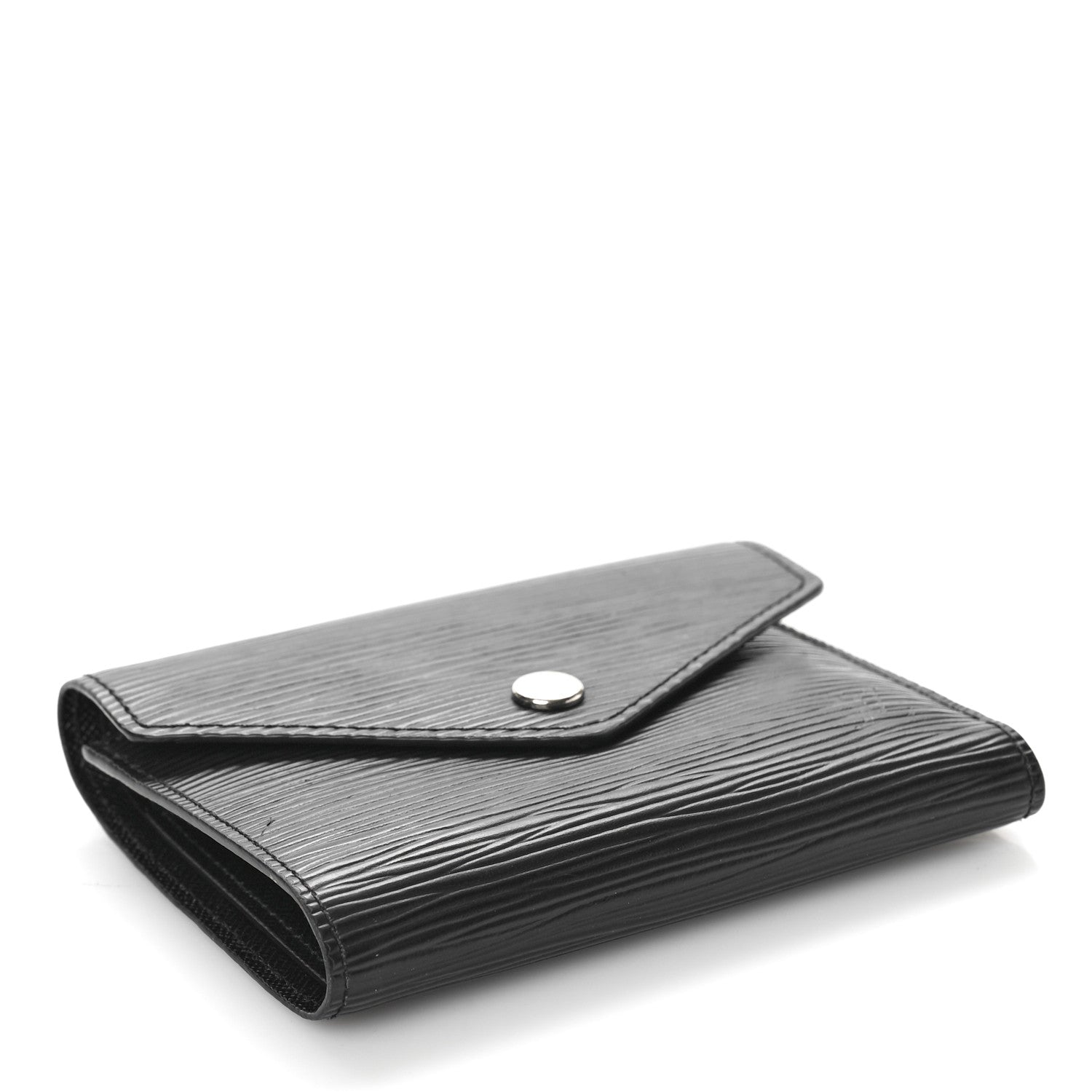 Louis Vuitton Epi Victorine Wallet Black 4 of 7