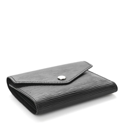 Louis Vuitton Epi Victorine Wallet Black 4 of 7
