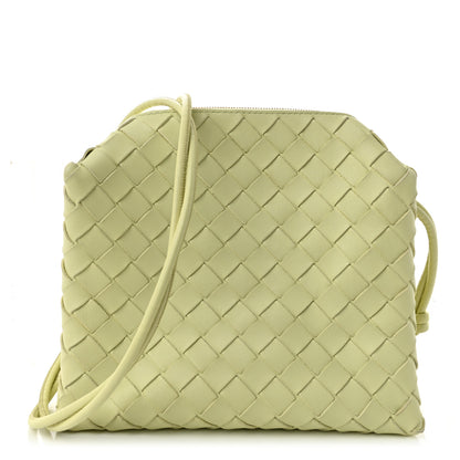 Bottega Veneta Nappa Intrecciato Small Loop Camera Bag Lemon Washed 1 of 10