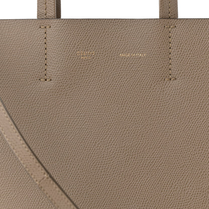 Celine Grained Calfskin Small Vertical Cabas Beige 7 of 9