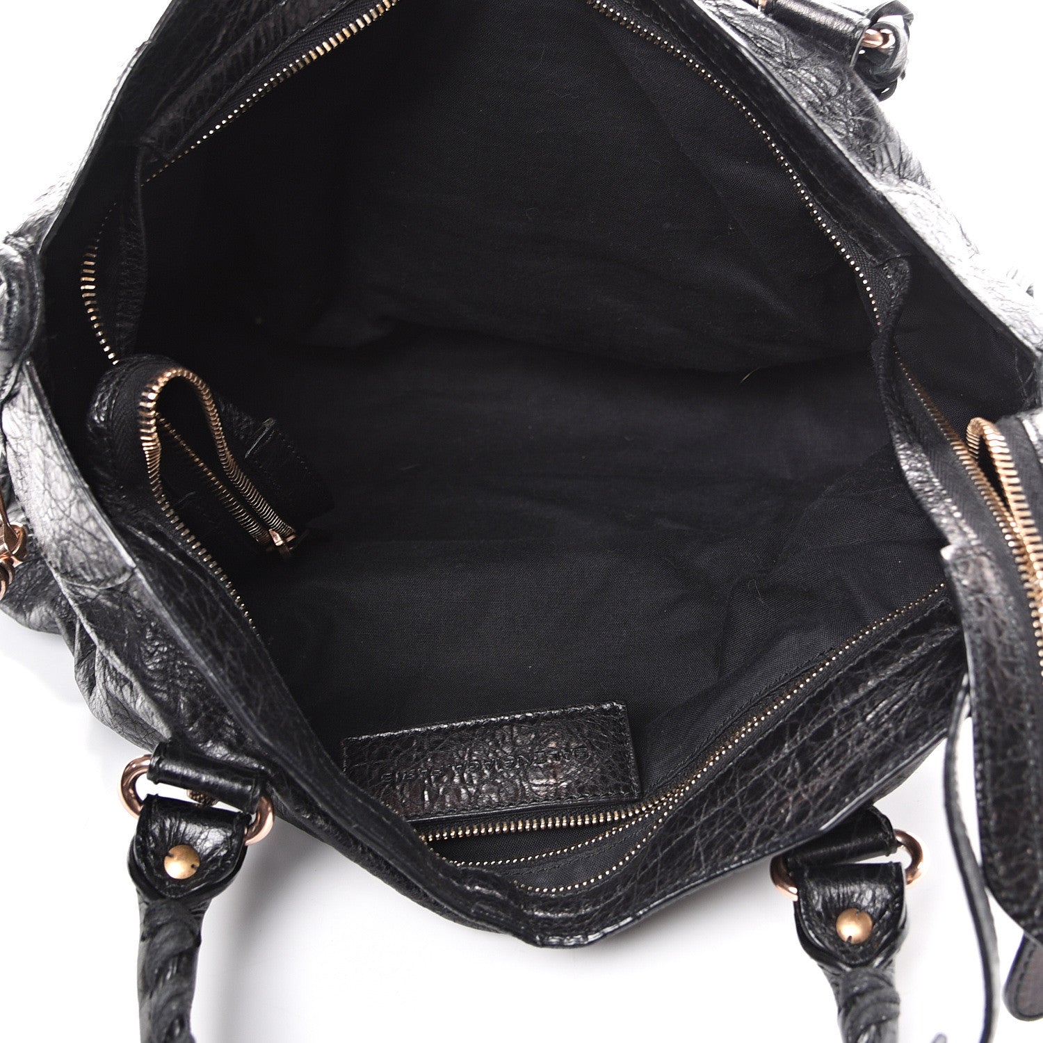 Balenciaga Agneau Giant 12 Rose Gold Hardware City Black 4 of 11