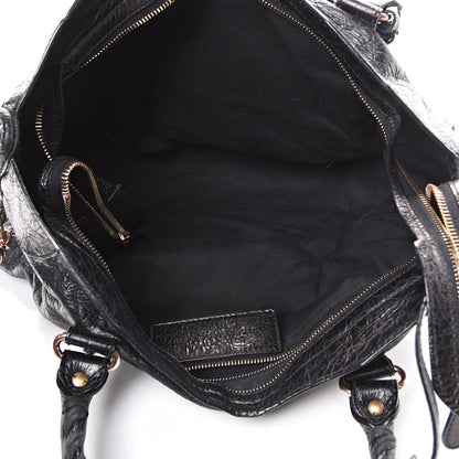 Balenciaga Agneau Giant 12 Rose Gold Hardware City Black 4 of 11