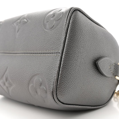 Louis Vuitton Empreinte Monogram Giant Speedy Bandouliere 20 Gunmetal 9 of 9