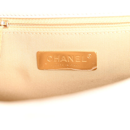 Chanel Lambskin Quilted Medium Chanel 19 Flap White 6 of 11