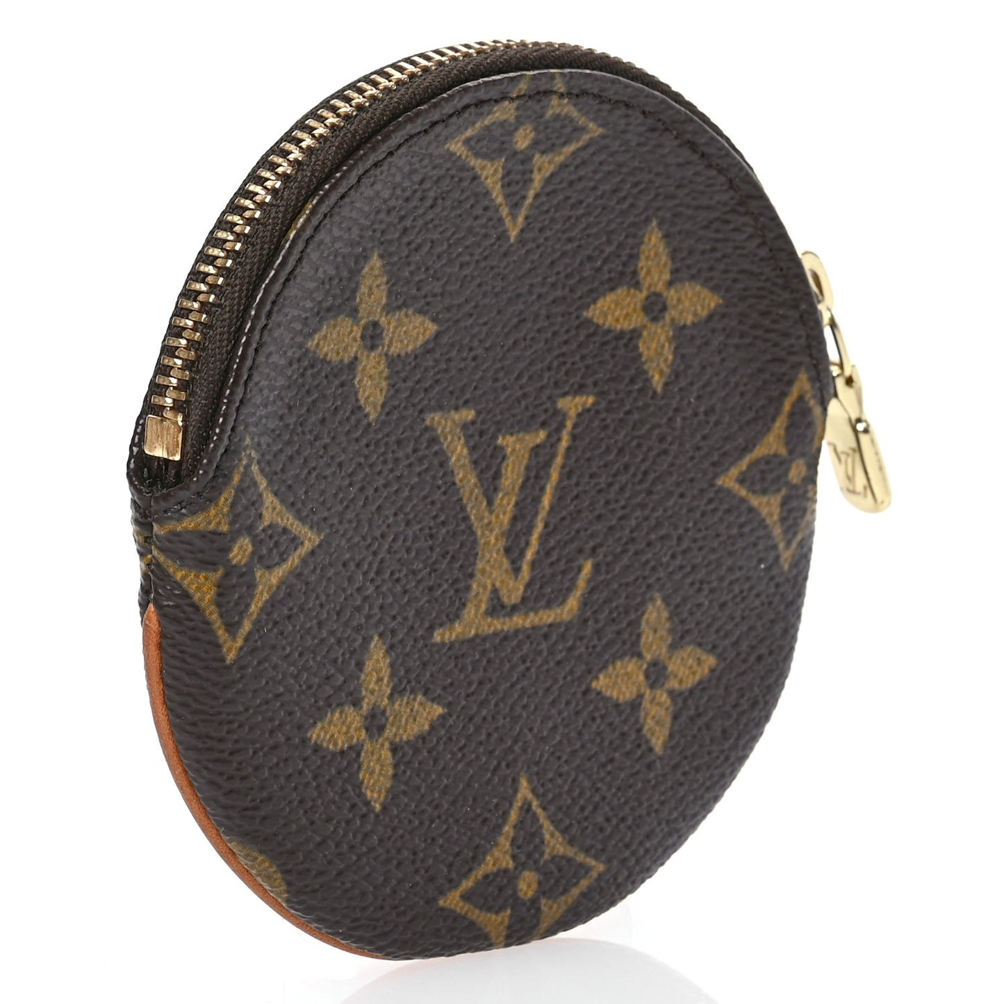 Monogram Round Coin Purse